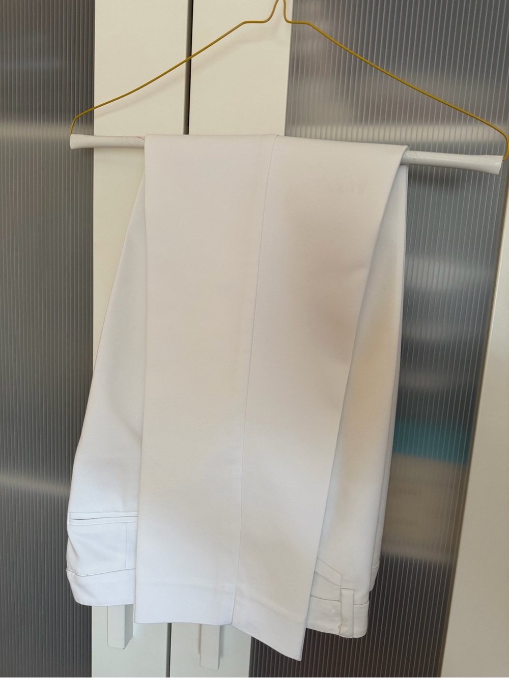 Roz & Ali White Mid-Rise Dress Pants